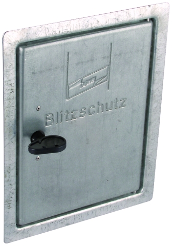 Инспекционная дверца для монтажа под штукатурку, St/tZn, с захватами, с четырехгранным ключом