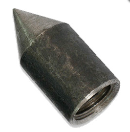 Стартовый наконечник для стержня заземления d=14 мм, сталь St